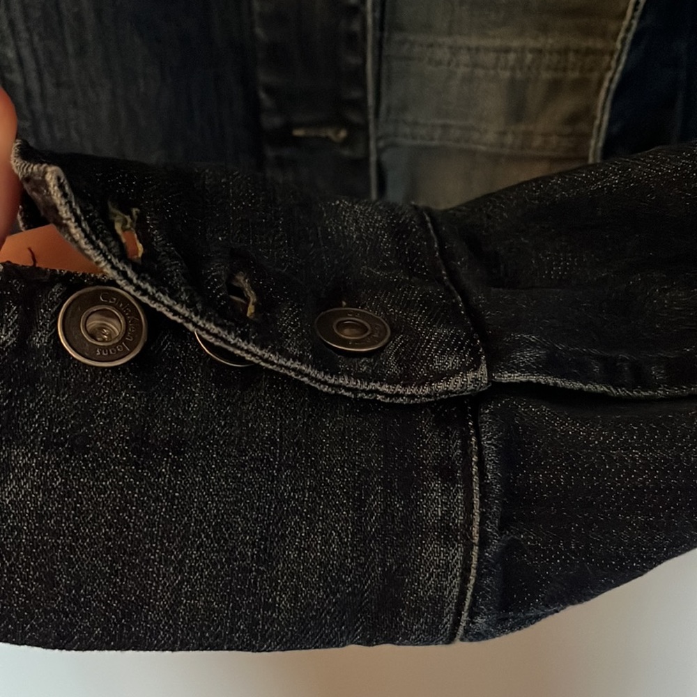 Dark blue CK jean jacket - Picture 2 of 4